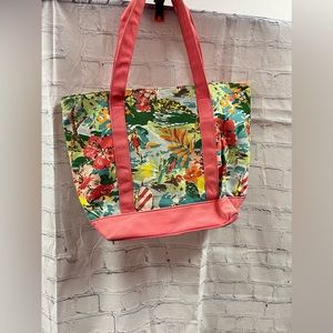 Floral tote